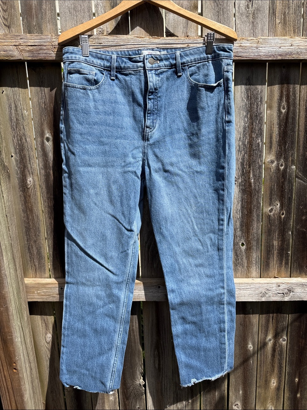 Classic High-Rise Women's Blue Jeans